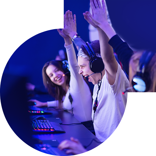 DG视讯独家双向驱动技术<br>让电竞玩家尽情享受极致高速快感